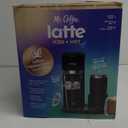 Mr. Coffee 4-in-1 Single-Serve Latte, Iced, and Hot Coffee Maker with Milk Frother and Tumbler Black