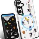 Toycamp for Samsung Galaxy S24 Fe Case - Compatible with Magsafe Credit Card Holder Wallet Magnetic Cute Women Teen Girls Kawaii Girly Unique Man Boys Design Phone Cover for Galaxy S24 Fe