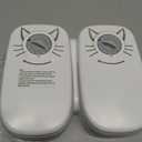 2-Meal Timed Cat Feeder, 48H Wet Food Dispenser with Ice Packs, 700ml Capacity, Battery Powered for Cats & Small Dogs