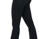 Sunzel High Waisted Mini Flare Leggings for Women, Workout Bootcut Flared Yoga Pants with Tummy Control for Casual Gym