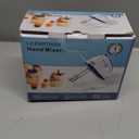 Hand Mixer Electric, Small Food Mixer 7 Speeds Handheld Blender, 304 *(2* Beater, 2*Dough Hook) Kitchen Blender for Cream, Cookies, Dishwasher Safe