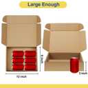 Shipping-Boxes-12x9x3 Inches: 22 Pack-Cardboard-Boxes-for-Packaging, Brown-Shipping-Boxes-for-Packing-Small-Business, Corrugated Box Mailers for Book Shoes Gift Mailing