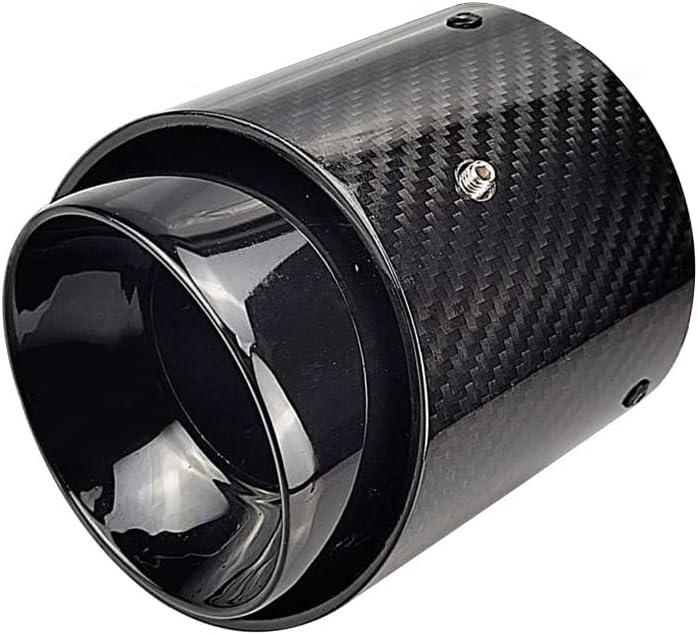 1PC Carbon Fiber Exhaust Tip for Mini Cooper F54/F55/F56/F57/F60/ Cooper S 85mm Inlet Exhaust Tip