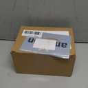 rejomiik Acrylic Dryer Sheet Holder Clear Dryer Sheet Dispenser Container Box with Lid and Anti Scratch Film for Laundry Room Fabric Softener Sheets Storage Organization, Transparent (Medium)