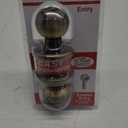Atlas Ball Entry Locking Door Knob, Satin Nickel