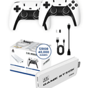 Boltz Retro Stick Gaming Stick – Retro Gaming Console with 40,000+ Classic Video Games, 9 Emulators, 128GB Storage, Plug & Play 4K HDMI Output, Includes 2 Wireless 2.4GHz Controllers