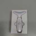 7 Color Galvanic Machines - Red Light Therapy for Face and Neck, Face Massager Tool for Wrinkles, Double Chin, Vibrating Facial Massager with Thermals, White