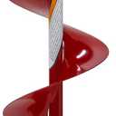 Earthquake EA8F 8-Inch Diameter 36-Inch Long Earth Auger with Fishtail Point and Flex Coil Shock Spring