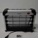 Buzbug LED Bug Zapper Indoor, 10 Years Lifespan 3 Lamps, 3800V High-Voltage, Sustainable Less Power Electric Mosquito Zapper, Fruit Fly Mosquito Moth Gnat Zapper, Killer, Trap -MA009 (New Black)