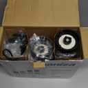 Ganiza Smoothie Blender, 900W Blenders for Shakes and Smoothies, 15-Piece Personal Blender and Grinder Combo for Kitchen, Smoothies Maker with 4 BPA-Free Portable Cup, Nutritious Recipe (Black)