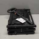 Collapsible Foldable Wagon with Wheels Heavy Duty Folding Wagons Carts 360LBS Weight Capacity Portable All Terrain Utility Wagon Cart for Groceries Sports Garden Shopping Beach