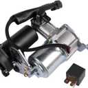 GELUOXI Air Suspension Compressor w/Dryer Replacement for Lexus GX470 Toyota 4Runner 4.7L 2003-2009 Part# 949-362, 4891060020, 4891060021