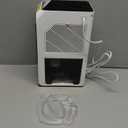 1000 sq.ft Dehumidifier, 88 oz Water Tank, Quiet Dehumidifiers for Home, Portable Dehumidifier for Bedroom, Bathroom, Basement, RV, Closet, 7 Colors LED Lights, Auto Shut Off, Drain Hose