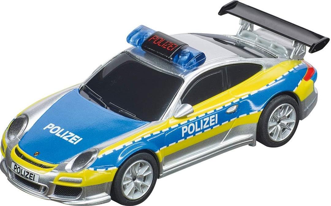 Carrera 64174 Porsche 911 Polizei 1:43 Scale Analog Slot Car Racing Vehicle GO Slot Car Race Tracks