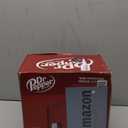 CURTIS MIS153DRP Dr. Pepper Retro Mini Portable Compact Personal Fridge Cooler, 4 Liter Capacity, 6 Cans, Makeup, Skincare, Freon-Free & Eco Friendly, Maroon (BURGUNDY)