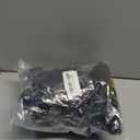 NexiEpoch 4 Pack Leggings for Women - High Waisted Tummy Control Soft Black Capri Yoga Pants with Pockets for Workout, Large-Xlarge, No Pockets, Black