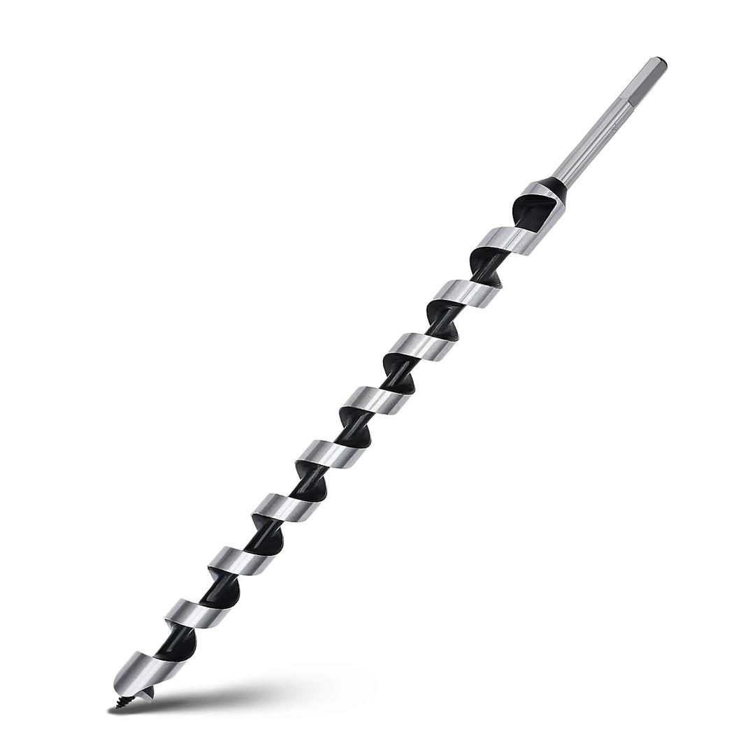 9/10 x 18 inch Auger Drill Bit for Wood,23mm Hex Shank Ship Auger Bit for Soft Hard Wood, Plastic, Composite Materials and DIY Projects (9/10 in x 18 in)