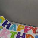 Happy Birthday Yard Sign with Stakes, Colourful Birthday Lawn Signs 37" Large Garden Birthday Board Party Favors Decor for Men Women Kids Gift Outdoor Indoor Home Front Yard Jumbo Decorations Supplies (Colorful)