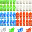 Novelty Place 40Pcs LED Party Finger Lights for Kids with Screw-Secured, LED Finger Flashlight Light Up Finger Ring Toys for Party Favor, Halloween, Raves, Concert Shows (Multicolor)