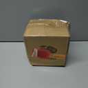 Removable Roof Vents 8 Inch, Hon&Guan Roof Vent Cap Galvanized Steel Bathroom 8 Roof Exhaust Vent for Ventilation System-with Damper, Black.