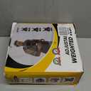 APEXUP Adjustable Weighted Vest, 4-10lb/12-18lb/20-32lb Vest with 6 Ironsand Weights and Large Pocket, Weight Vest for Men Women Strength Training, Running, Walking (Black)