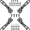 Mount-It! VESA Mount Adapter Kit | TV Wall Mount Bracket Adapter Converts 75x75 and 100x100 mm Patterns to 200x100 and 200x200 mm | Fits Most 23 Inch to 42 Inch TVs and Monitors | Hardware Included