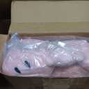 IdeaMeme 22" 3.5 lbs Weighted Dino Stuffed Toys, Cute Animals Plushie Dolls Pillow Gifts for Kids Adults (Pink)