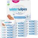 WaterWipes Sensitive+ Newborn & Baby Wipes, 3-In-1 Cleans, Cares, Protects, 99.9% Water, Unscented & Hypoallergenic, 1080 Count (18 Packs)