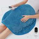 immtree Weighted Heating Pad 5lbs for Deeper Pain Relief, XXXL Size(29x24) Weighted Heating Blanket with Fast Heat Technology,Weighted Lap Heated Blanket, Weighted Heated Pad for Back and Shoulder