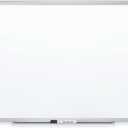 Quartet Magnetic Porcelain Whiteboard, 5' x 3' White Board, Premium, Duramax, Silver Aluminum Frame (2545)