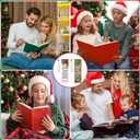 8 Pieces Christian Bible Verse Diamond Art Bookmarks 5d Christian Beaded Bookmark Acrylic Tassel Bookmark for DIY Making Beginners Kids Adults Arts Craft Supplies (Christmas Christian)