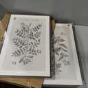 Framed Vintage Botanical Wall Art, 3 Piece Neutral Floral Plants Canvas Painting Prints Artwork for Living Room, Rustic Flowers Pictures for Farmhouse Bedroom Kitchen Dining Room Home Decor, 16x24