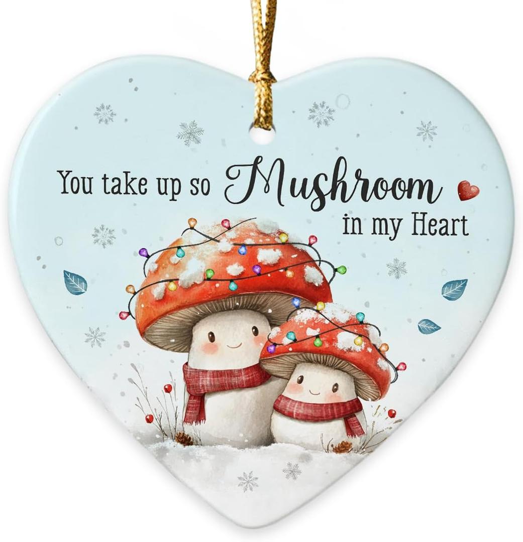 4 x Couples Ornaments for Christmas Tree - Anniversary Xmas Gifts for Him Her, Boyfriend Girlfriend, Xmas Presents for Couple, for Wife Husband, Wedding Gift for Couple 2025