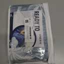 OMERAI Cooling Blanket for Hot Sleepers Throw, Breathable Summer Blanket Coconut Trees Cool Blankets for Sleeping Lightweight Cooling Blankets for Night Sweats Summer Throw Blankets, 50"x70" Gray (Darkgrey)