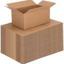 CRUGLA 40 Packs 9x5x4 Shipping Boxes Corrugated Cardboard Boxes Bulk for Small Business Shipping Packing Mailing