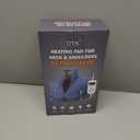 Nalax 30s Fast Heating Pad, 6X Deeper Pain Relief heating pad for neck and shoulders and back, 8 Heat Options Max 159℉, 4H Auto Off, Extra Large 24"x20"with Memory Function, Gift for Women Men Christmas