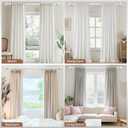 White Curtain Rods for Windows 48 to 84 Inch, Antique Decorative 1 Inch Adjustable Heavy Duty Window Treatment Rods, Vintage Rustic Farmhouse Drapery Rod with Boho Netted Texture Finials (36''-88'' (1 Pack))