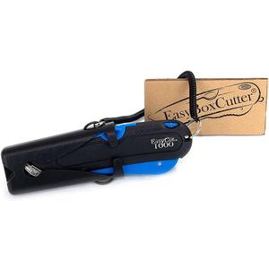 EasyCut 1000 Safe Retractable Box Cutting Utility Knife, Blue, 09780