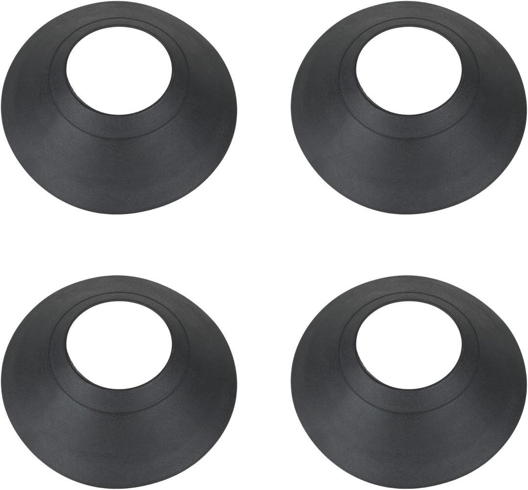 14137 3"-4" Waterproof Rain Collars for No-Calk Roof Flashing, Replacement 3"-4" Roof Vent Boot (Pack of 4)