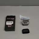 Electric Foil Shavers for Men: Mini Electric Razor with 3 Floating Blades, LED Display, Dual Speed - IPX7 Waterproof Wet/Dry Cordless Razor, USB Fast Charging, Travel Lock (Gray) (Grey)