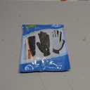 Pet Hair Remover Glove - Gentle Pet Grooming Glove Brush - Deshedding Glove - Massage Mitt with Enhanced Five Finger Design - Perfect for Dogs & Cats with Long & Short Fur - 1 Pack (Right-hand), Black