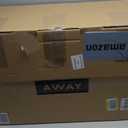 Away Medium Checked Luggage, Lightweight Hard Shell Suitcase with Spinner Wheels, Durable Rolling Luggage, TSA Lock, 26 Inch, Jet Black