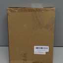 5x7 Wavy Picture Frame with Mat for 4x6, Real Glass and Wooden Frame - Tabletop or Wall Hanging Photo Frame(1 Pack, Red)