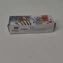 Gold Silverware Set, Briout 40 Piece Stainless Steel Flatware Cutlery Set Service for 8 Luxury Square Tableware Thick Knife Fork Spoon for Home Kitchen Restaurant Wedding, Mirror Polished