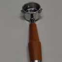 54mm Bottomless Portafilter Breville Compatible Rosewood Handle & Naked 18-21 Gram Filter Basket Included, Fits Barista Express, Pro, Touch, Bambino Plus, Infuser, Duo Temp Pro Impress