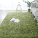 GERBIT Shag Area Rug 6x9 Feet Soft Indoor Rectangular Rugs Carpet Modern Luxury Plush Rugs for Living Room Home Decor Grass Green
