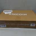 Kikcoin 14 INCH Ceramic Nonstick Deep Frying Pan with Lid, 6 QT Family Size