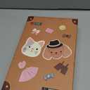 Golray Portable Dress Up Plush Doll Set with Storage Case, Cat & Dog Stuffed Animal Toys, Doll Clothes with Wooden Hangers & Suitcase Wardrobe Travel-Ready Toy Organizer, Gifts for Girls Ages 3+