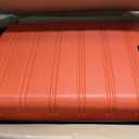 Rockland Melbourne Hardside 3 Piece Expandable Spinner Wheel Luggage Set, (20"/24"/28"), Red