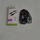 CellCandy Extended Length Charge & Sync Cable, 6.5 Ft., Braided, Black